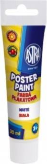 farba plakatowa Astra 30ml tuba biała