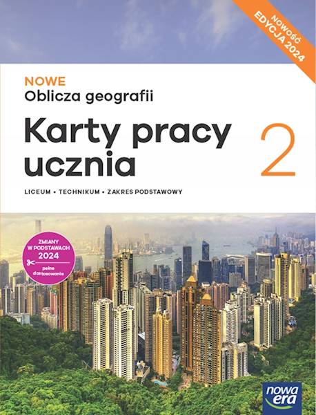 Nowe Oblicza geografii LO 2 NE Karty Pracy ZP 2025