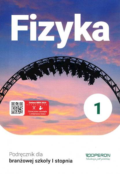 Fizyka Operon SBR 1 Podręcznik Zmiana MEN 2024