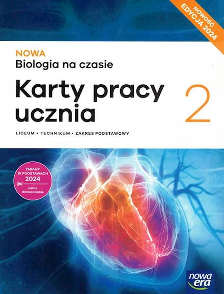 Nowa Biologia na czasie NE 2 LO ZP Karty Pracy 