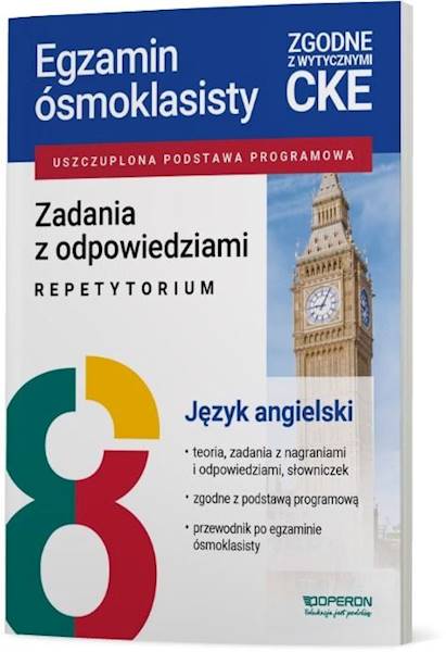 Egzamin ósmoklasisty 2026 Angielski Repetytorium 