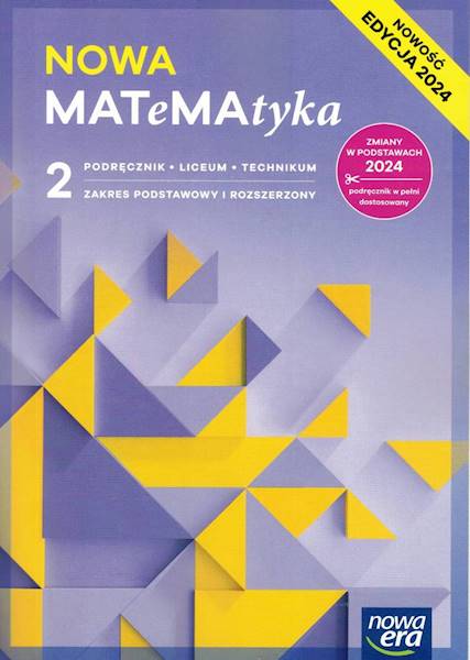Nowa MATeMAtyka NE LO 2 Podręcznik ZPiR 2025
