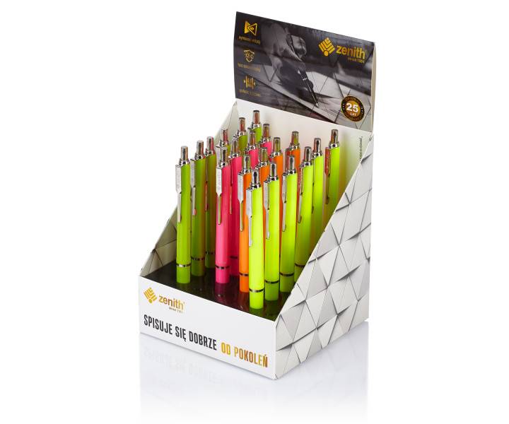 Długopis automatyczny Zenith-7 Fluo Różowy