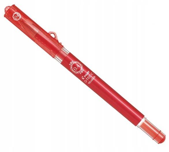 Cienkopis Pilot G-TEC Maica 0,4 czerwony