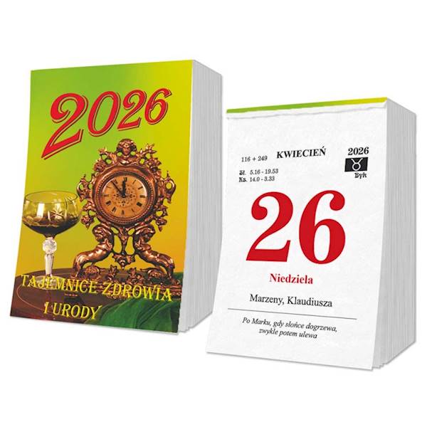Kalendarz 2026 Sapt Zdzierak SD2 