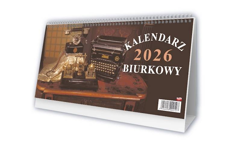 Kalendarz 2026 Sapt Biurkowy SB1 poziomy