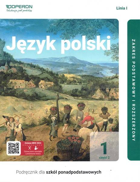 J. Polski Operon LO linia 1 Podr. 1/2 ZPR zm.2024