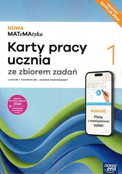 Nowa MATeMAtyka NE LO 1 Karty Pracy ZP