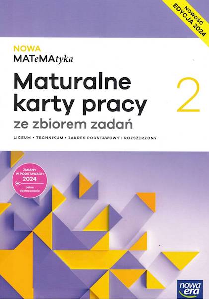 Nowa MATeMAtyka NE LO 2 Mat. Karty Pracy ZPiR 2025