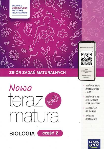 Nowa Teraz Matura 2025 Biologia Zbiór zadań 1 i 2