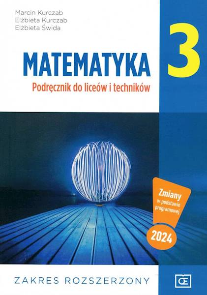 Matematyka Pazdro LO 3 Podręcznik ZR zm.2024