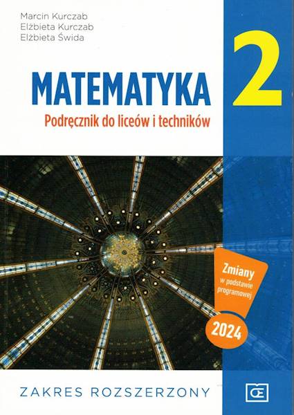 Matematyka Pazdro LO 2 podręcznik ZR zm.2024