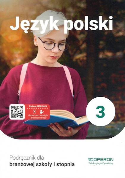 Język Polski Operon SBR 3 Podręcznik zm.2024