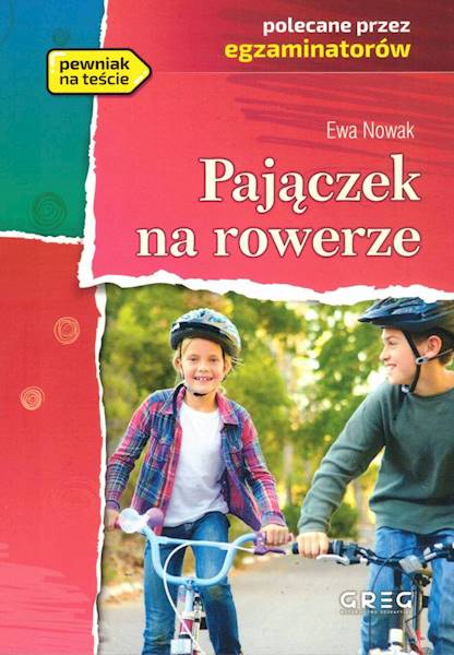 Pajączek na rowerze z oprac. GREG wyd.2025