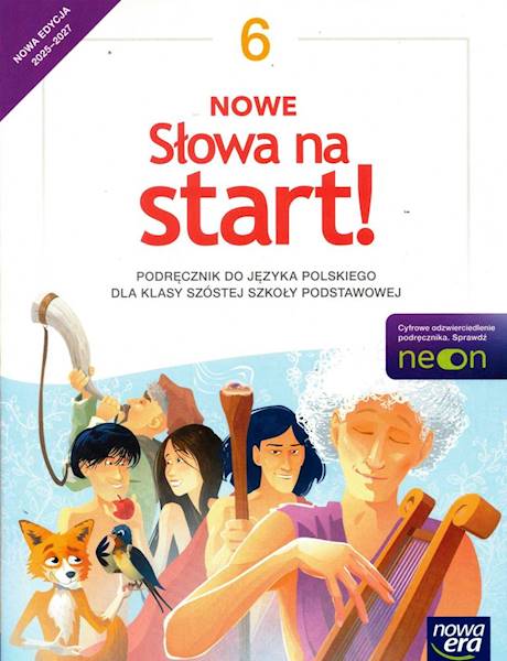 J.Polski SP 6 NE Nowe Słowa na start Podr. NEON