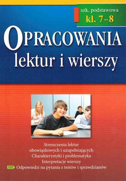 Opracowania SP 7-8 lektur i wierszy GREG wyd.VI