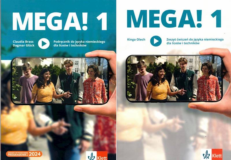 Mega! 1 Podręcznik + ćwiczenie Klett Polska 
