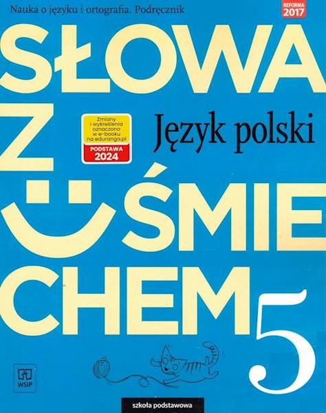 J.Polski SP 5 Słowa z uśmiechem Podr. nauka o jęz