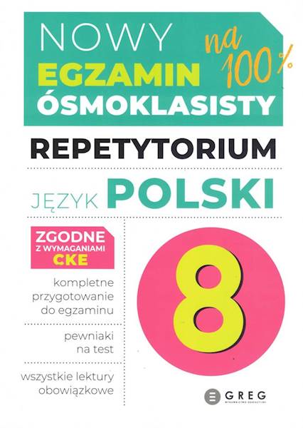 Nowy Egzamin ósmoklasisty Repetytorium Polski CKE