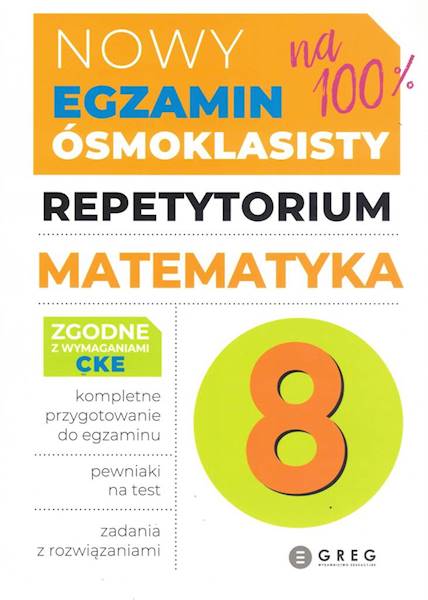 Nowy Egzamin ósmoklasisty Repetytorium Matematyka 