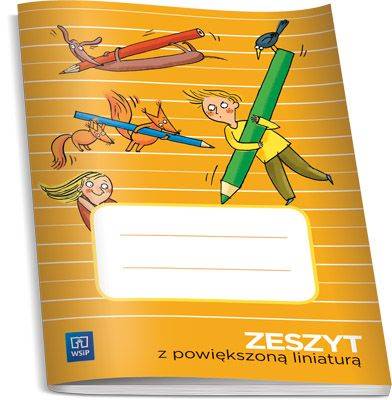 Zeszyt z powiększoną liniaturą WSiP