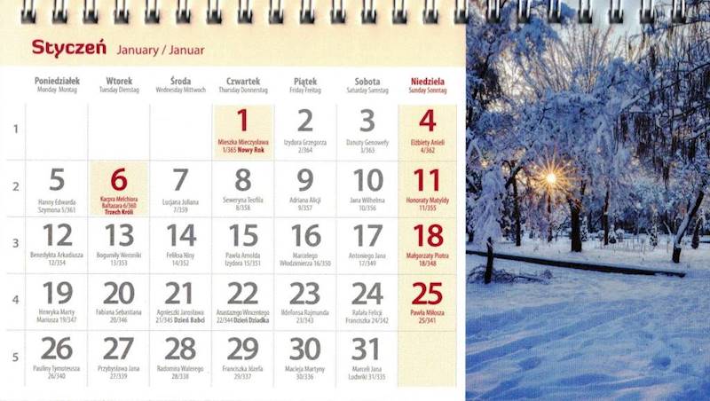 Kalendarz 2026 Artsezon biurkowy 19,5x11 Ogrody