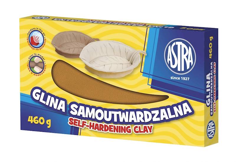 Glina samoutwardzalna 0,46kg ASTRA terakota