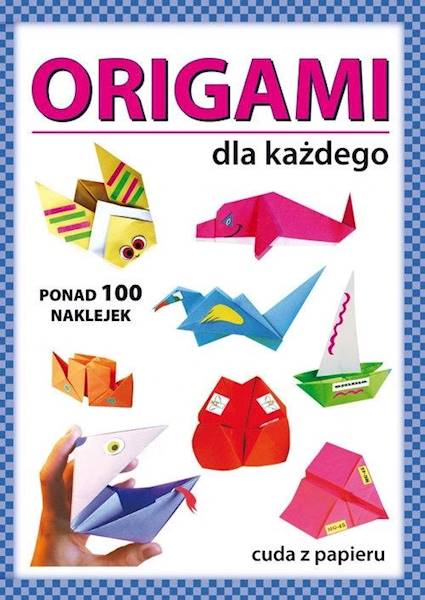 Cuda z papieru Origami dla każdego 100 naklejek