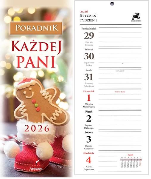 Kalendarz 2026 Artsezon Poradnik każdej Pani Piern