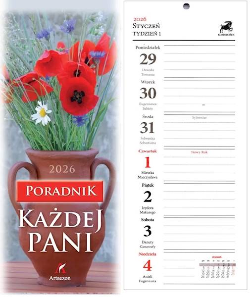 Kalendarz 2026 Artsezon Poradnik każdej Pani Maki