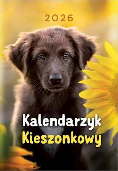 Kalendarz 2026 Artsezon Kieszonkowy A7 Pies