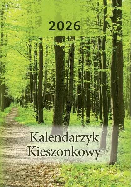 Kalendarz 2026 Artsezon Kieszonkowy A7 Las