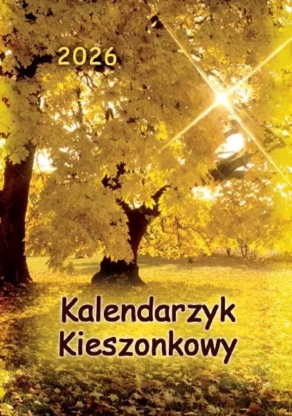 Kalendarz 2026 Artsezon Kieszonkowy A7 Jesień
