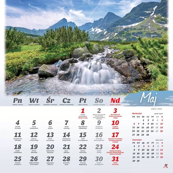 Kalendarz 2026 Artsezon 33x33 Polskie Klimaty