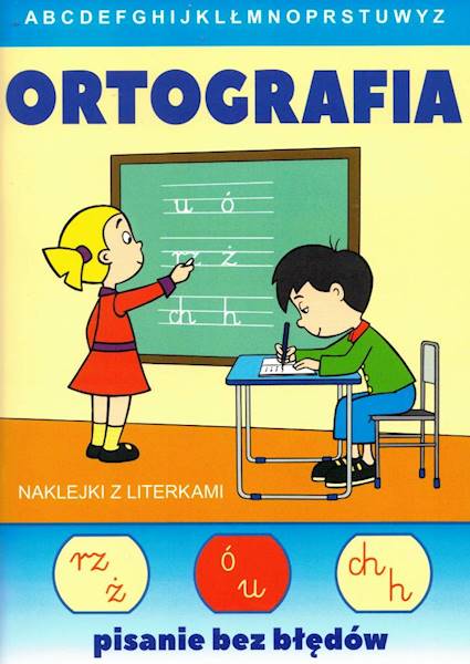 Ortografia Naklekki z literkami pisanie bez błedów