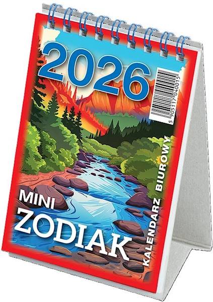 Kalendarz 2026 Telegraph biurowy Mini Zodiak