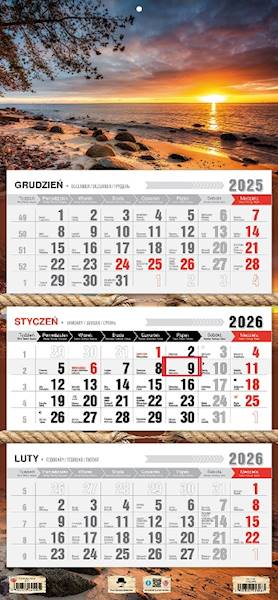 Kalendarz 2026 PK Ścienny Trójdzielny. Orłowo