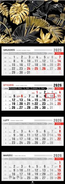 Kalendarz 2026 PK Czterodzielny Glamour