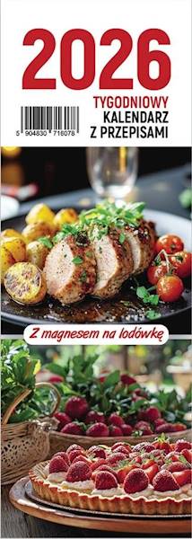 Kalendarz 2026 O-press Tyg z przepisami na lodówkę