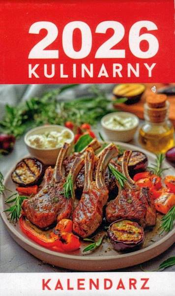 Kalendarz 2026 O-press Zdzierak B7 Kulinarny CZ