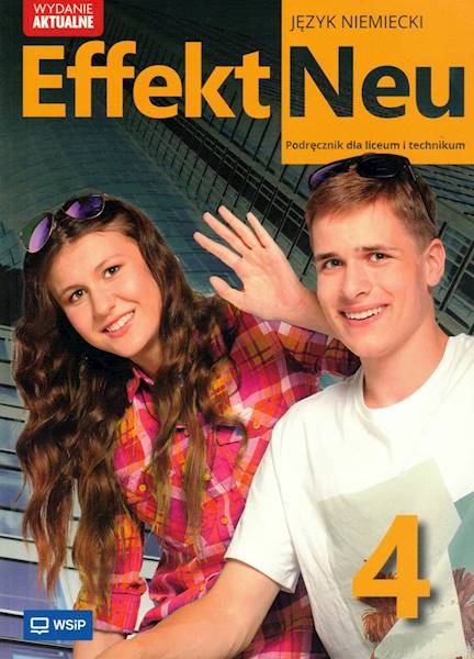 Język niemiecki Effekt neu 4 LO podręcznik WSiP WE