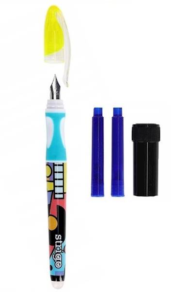 Pióro wymazywalne ze stalówką STRIGO grafitti