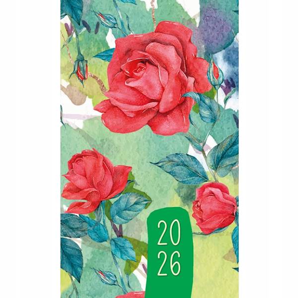 Terminarz 2026 M&P Mini DL Miesięczny róża