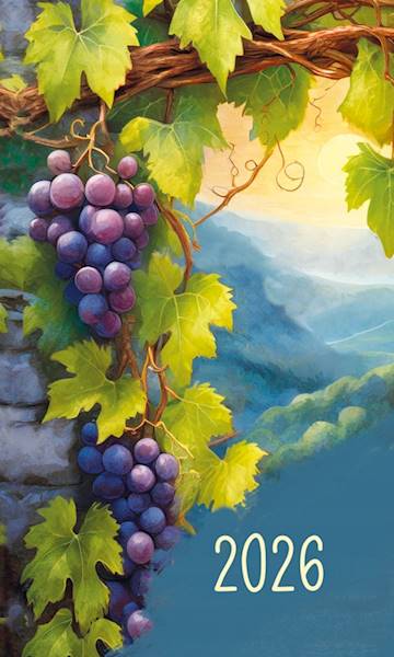 Terminarz 2026 M&P Mini DL Miesięczny winogrona