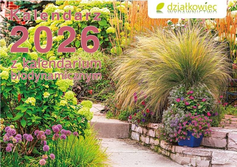 Kalendarz 2026 Działkowiec Ścienny biodynamiczny