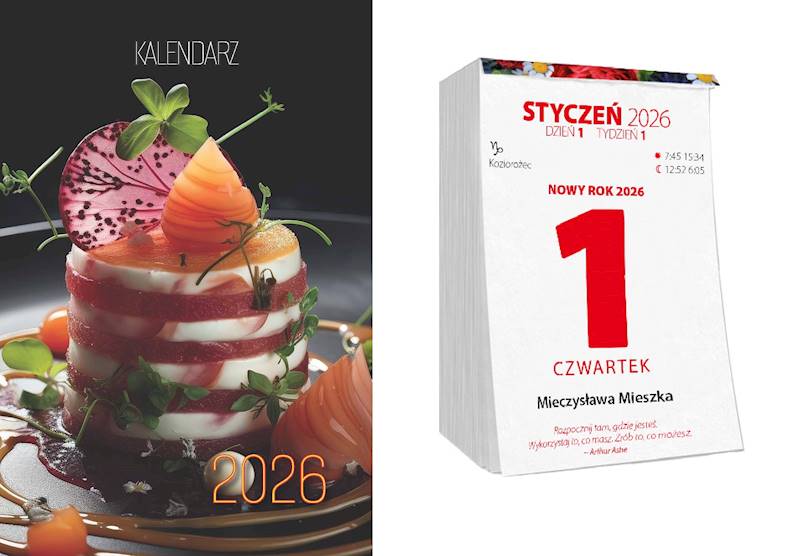 Kalendarz 2026 Avanti Zdzierak Deser