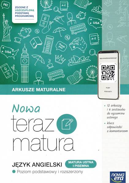 Nowa Teraz Matura 2026 J. Angielski Akusze ZPiR