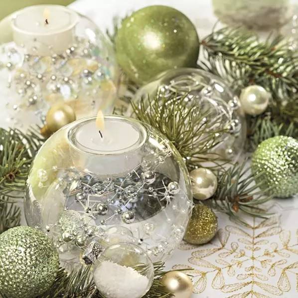 Serwetka POL-MAK Maki SLGW 025101 Kompzycja zielon