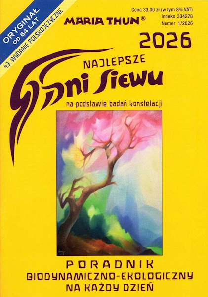 Kalendarz 2026 Maria Thun Dni siewu Biodynamiczny