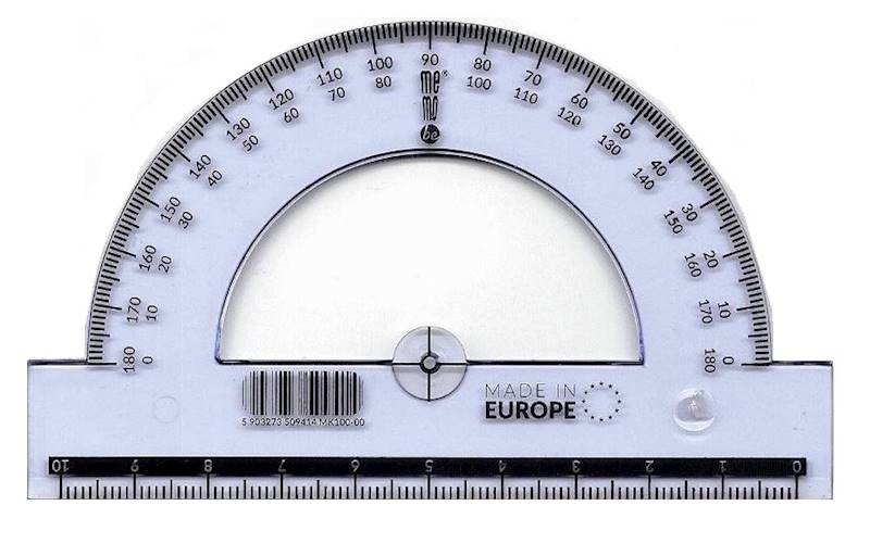 kątomierz 10cm 180st Memobe by Pratel